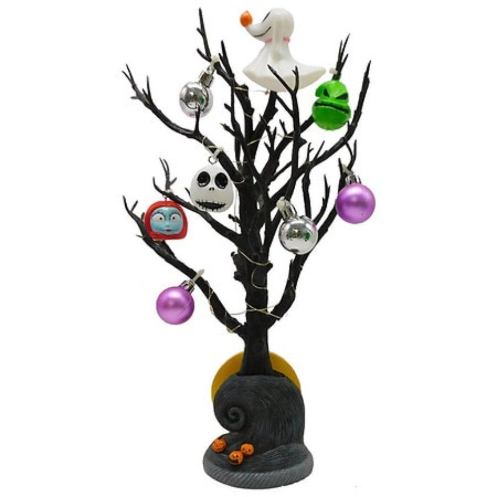 The Nightmare Before Christmas light-up decorated tree. Jack zero Tim Burton